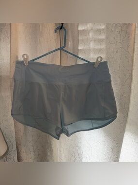 Lululemon light blue shorts